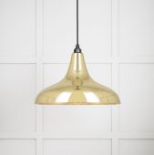 49722 From the Anvil Smooth Brass Frankley Pendant