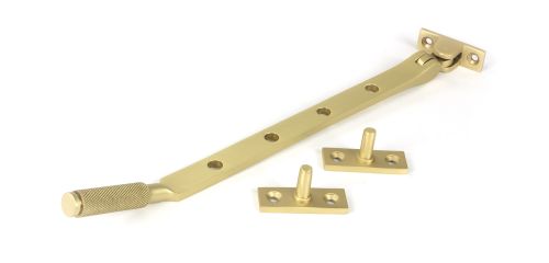 Click Here To Enlarge This Photo Of 50922 From the Anvil Satin Brass 10" Brompton Stay