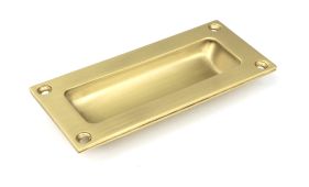 50951 From the Anvil Satin Brass Flush Handle