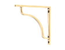 51086 From the Anvil Aged Brass Abingdon Shelf Bracket (150mm x 150mm)