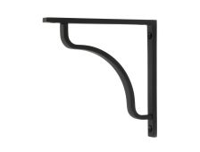 51094 From the Anvil Matt Black Abingdon Shelf Bracket (150mm x 150mm)