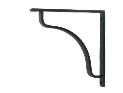 Click Here To Enlarge This Photo Of 51104 From the Anvil Matt Black Abingdon Shelf Bracket (200mm x 200mm)