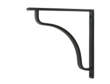 51104 From the Anvil Matt Black Abingdon Shelf Bracket (200mm x 200mm)