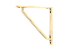 51106 From the Anvil Aged Brass Barton Shelf Bracket (150mm x 150mm)