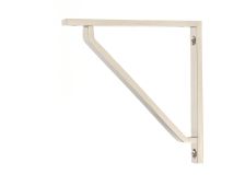 51111 From the Anvil Polished Nickel Barton Shelf Bracket (150mm x 150mm)