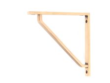 51113 From the Anvil Polished Bronze Barton Shelf Bracket (150mm x 150mm)