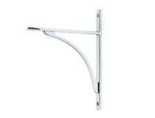 51129 From the Anvil Polished Chrome Apperley Shelf Bracket (260mm x 200mm)