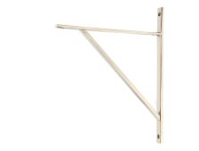 51161 From the Anvil Polished Nickel Chalfont Shelf Bracket (314mm x 250mm)