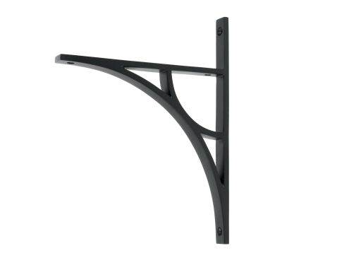 Click Here To Enlarge This Photo Of 51174 From the Anvil Matt Black Tyne Shelf Bracket (260mm x 200mm)