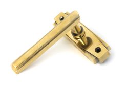 51192 From the Anvil Aged Brass Art Deco Lever on Rose Set