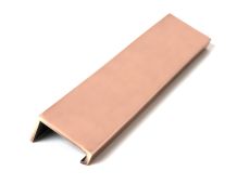 51219 From the Anvil Polished Bronze 200mm Plain Edge Pull