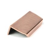 51221 From the Anvil Polished Bronze 100mm Moore Edge Pull
