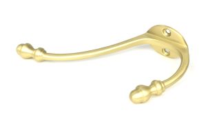 51302 From the Anvil Satin Brass Hat & Coat Hook
