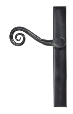 Click Here To Enlarge This Photo Of 46397L From the Anvil Black Monkeytail Slimline Lever Espag. Latch Set - LH - 212mm Screw Centres