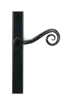 Click Here To Enlarge This Photo Of 46397R From the Anvil Black Monkeytail Slimline Lever Espag. Latch Set - RH - 212mm Screw Centres