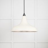 49721STE From the Anvil Smooth Nickel Frankley Pendant in Teasel