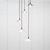 49727SBI From the Anvil Smooth Nickel Flora Cluster Pendant in Birch