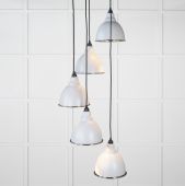 49737SBI From the Anvil Smooth Nickel Brindley Cluster Pendant in Birch