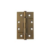 Atlantic - AH42525MAB Slim Knuckle Ball Bearing Hinges 4″ x 2.5″ x 2.5mm – Matt Antique Brass