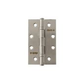 Atlantic - AH42525SSS Slim Knuckle Ball Bearing Hinges 4″ x 2.5″ x 2.5mm – Satin Stainless Steel