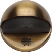 V1080-AT Heritage Brass Shielded Door Stop Antique Brass Finish