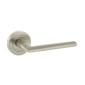 Atlantic - S43RSN STATUS 'Alabama' Lever on Round Rose – Satin Nickel