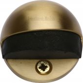 V1080-SB Heritage Brass Shielded Door Stop Satin Brass Finish