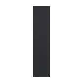 AR624B Hoppe Arrone 350mm x 75mm Finger Plate - (Nylon) Black - 50004098