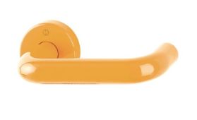 K138/15K (AR600/20) Hoppe Arrone Lever on 6mm Rose - (Nylon) Yellow - 8568348