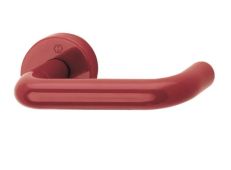 K138/15K (AR600/20) Hoppe Arrone Lever on 6mm Rose - (Nylon) Red - 585915