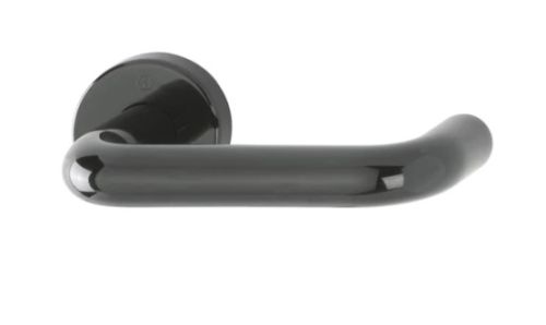 Click Here To Enlarge This Photo Of K138/15K (AR600/20) Hoppe Arrone Lever on 6mm Rose - (Nylon) Anthracite Grey - 87133193