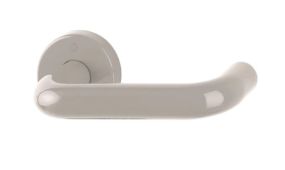 K138/15K (AR600/20) Hoppe Arrone Lever on 6mm Rose - (Nylon) Dove Grey - 585953