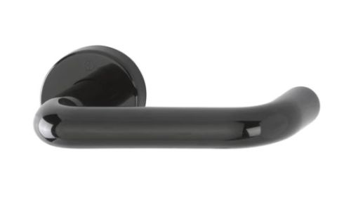 Click Here To Enlarge This Photo Of K138/15K (AR600/20) Hoppe Arrone Lever on 6mm Rose - (Nylon) Black - 568864