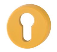 K15S (AR600/27) Hoppe Arrone Euro Profile Escutcheon - (Nylon) Yellow - 600441