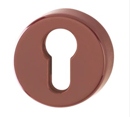 Click Here To Enlarge This Photo Of K15S (AR600/27) Hoppe Arrone Euro Profile Escutcheon - (Nylon) Claret - 574353