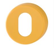 K15S (AR600/28) Hoppe Arrone Oval Profile Escutcheon - (Nylon) Yellow - 623457