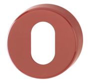 K15S (AR600/28) Hoppe Arrone Oval Profile Escutcheon - (Nylon) Red - 798407