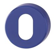 K15S (AR600/28) Hoppe Arrone Oval Profile Escutcheon - (Nylon) Cobalt Blue - 623464