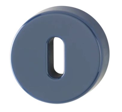Click Here To Enlarge This Photo Of K15S (AR600/26) Hoppe Arrone Standard Key Escutcheon - (Nylon) Midnight Blue - 583973
