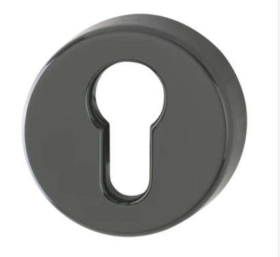 Click Here To Enlarge This Photo Of K15S (AR600/27) Hoppe Arrone Euro Profile Escutcheon - (Nylon) Anthracite Grey - 3414719