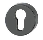 K15S (AR600/27) Hoppe Arrone Euro Profile Escutcheon - (Nylon) Black - 568895