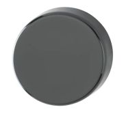 K15S (AR600/30) Hoppe Arrone Blank Escutcheon - (Nylon) Black - 623372