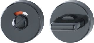 K15S (AR600/29) Hoppe Arrone Bathroom Turn & Release - (Nylon) Black - 623549