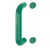 AR602/220BF Hoppe D' Handle Ø 34mm x 220mm Centres Pull Handle Bolt Fix - (Nylon) Green