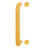 AR602/300BF Hoppe D' Handle Ø 34mm x 300mm Centres Pull Handle Bolt Fix - (Nylon) Yellow