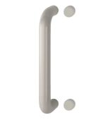 AR602/300BF Hoppe D' Handle Ø 34mm x 300mm Centres Pull Handle Bolt Fix - (Nylon) Dove Grey