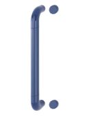 AR602/425BF Hoppe D' Handle Ø 34mm x 425mm Centres Pull Handle Bolt Fix - (Nylon) Cobalt Blue