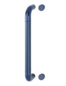 AR602/425BF Hoppe D' Handle Ø 34mm x 425mm Centres Pull Handle Bolt Fix - (Nylon) Midnght Blue