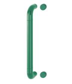 AR602/425BF Hoppe D' Handle Ø 34mm x 425mm Centres Pull Handle Bolt Fix - (Nylon) Green