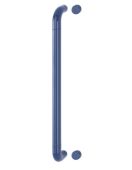 AR602/600BF Hoppe D' Handle Ø 34mm x 600mm Centres Pull Handle Bolt Fix - (Nylon) Cobalt Blue